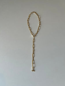 square chain necklace（gold）